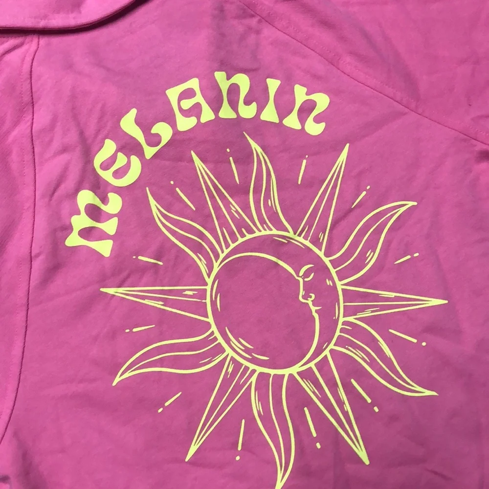 Target 🐠 Pink Unity Abundance Graphic Logo Tee Shirt Dress Size XS | NWT - Picture 5 of 7